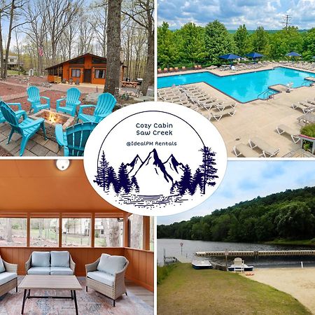 Premier Cozy Cabin - Free Amenities & Comm Indoor Pools Bushkill Esterno foto
